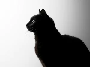 خلفيات قطط سوداء كيوت للأيباد واللابتوب