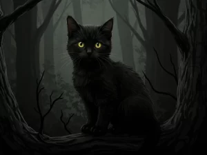 خلفيات قطط سوداء كيوت للأيباد واللابتوب