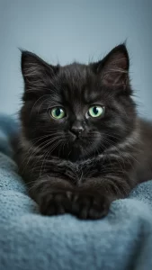 خلفيات قطط سوداء كيوت للايفون