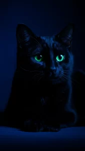 خلفيات قطط سوداء كيوت للواتساب