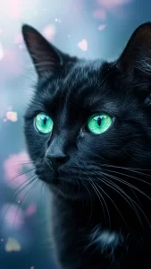 خلفيات قطط سوداء كيوت