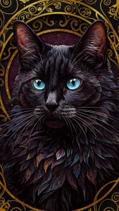 خلفيات قطط سوداء HD