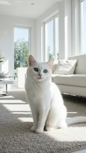 خلفية قطة فخمة