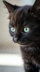 صور قطط سوداء واقعية بجودة 4K