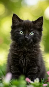 صور قطط سوداء واقعية بجودة 4K