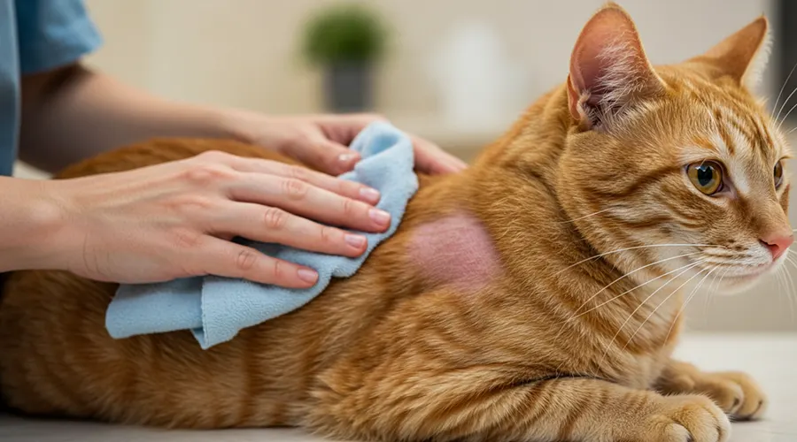 طريقة استخدام الخل لعلاج فطريات القطط