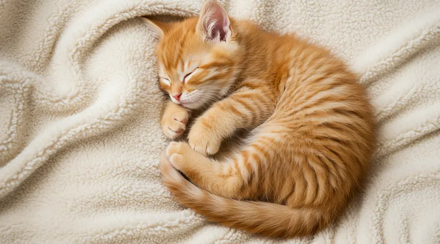 كم ساعة تنام القطط؟