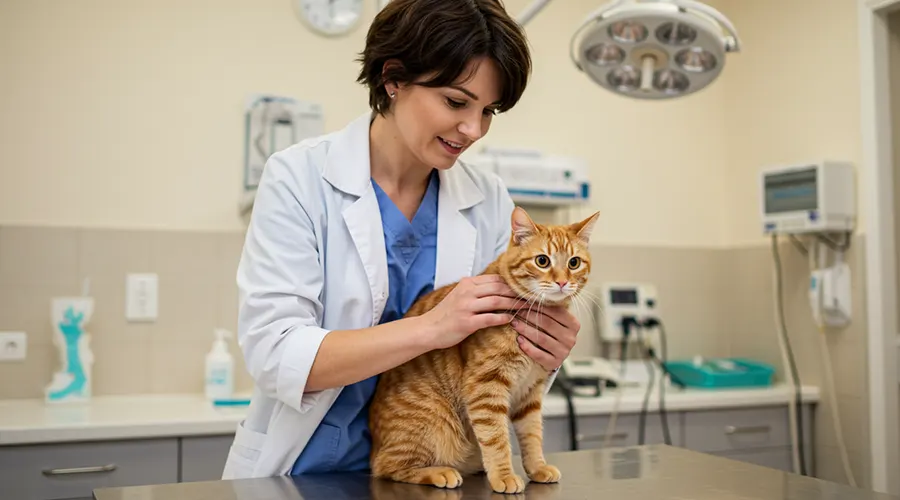 كيف يتم تشخيص جرح قطك؟