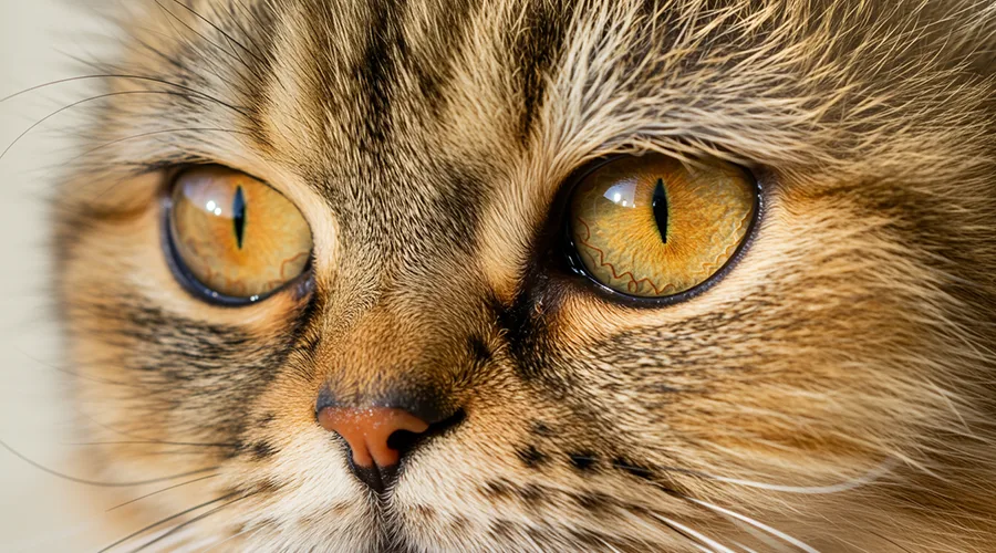 مشاكل العيون عند قطط الشيرازي