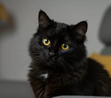 اسماء قطط سوداء مذهلة للذكور والإناث مع معاينها