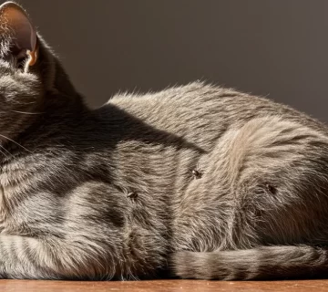 القراد في القطط كيف تكتشفه وتزيله وتحمي قطك منه؟