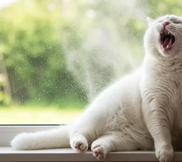 عطس القطط الأسباب، الأعراض، وهل هو أمر طبيعي أم يستدعي القلق؟