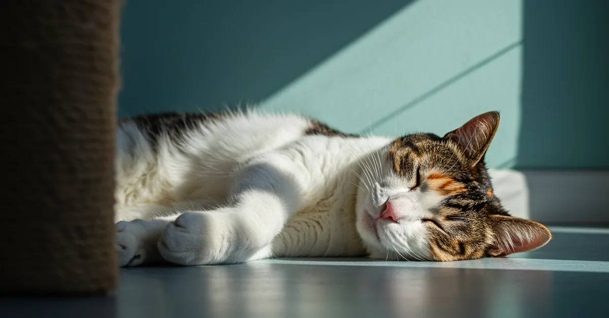 نوم القطط كم ساعة تحتاج ولماذا تنام كثيراً 🤔؟