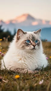 خلفيات آيفون وآيباد لقطط هملايا