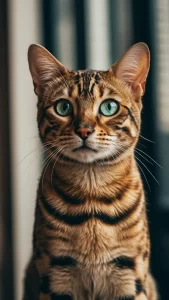 خلفيات داكنة لقطط البنغال