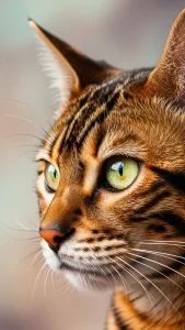 خلفيات داكنة لقطط البنغال