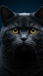 خلفيات سوداء قطط بريطانية