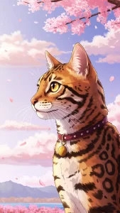 خلفيات قطط أنمي بنغالية