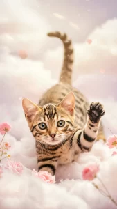 خلفيات قطط البنغال كيوت للبنات