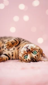 خلفيات قطط البنغال كيوت للبنات