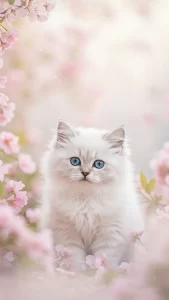 خلفيات قطط الهملايا الصغيرة