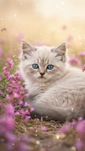 خلفيات قطط الهملايا الصغيرة