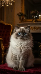 خلفيات قطط الهملايا الفخمة