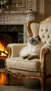 خلفيات قطط الهملايا الفخمة