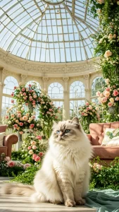 خلفيات قطط الهملايا الفخمة