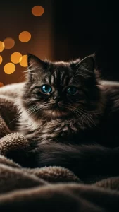 خلفيات قطط الهملايا سوداء