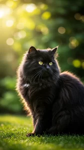 خلفيات قطط الهملايا سوداء