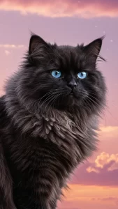 خلفيات قطط الهملايا سوداء