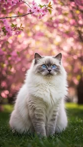 خلفيات قطط الهملايا كيوت للبنات