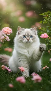 خلفيات قطط الهملايا كيوت للبنات