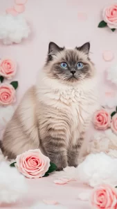 خلفيات قطط الهملايا كيوت للبنات
