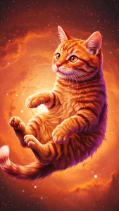 خلفيات قطط برتقالية للواتساب