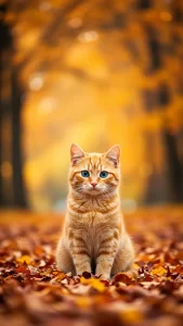 خلفيات قطط برتقالية للواتساب