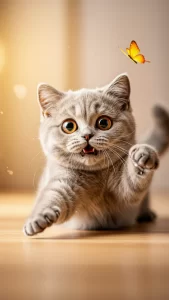 خلفيات قطط بريطانية بطابع فكاهي