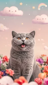 خلفيات قطط بريطانية بطابع فكاهي