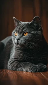 خلفيات قطط بريطاني سوداء فاخرة