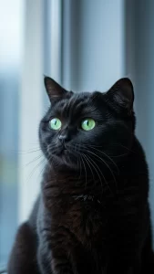 خلفيات قطط بريطاني سوداء فاخرة