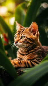 خلفيات قطط بنغال صغيرة