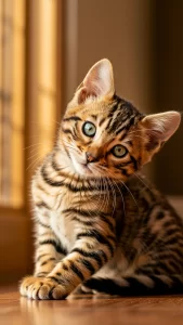 خلفيات قطط بنغال صغيرة