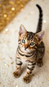 خلفيات قطط بنغال صغيرة