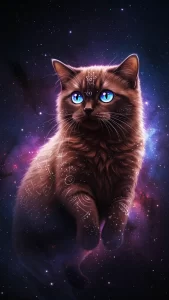 خلفيات قطط بنية الانستا