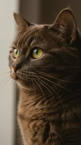 خلفيات قطط بنية فخمة