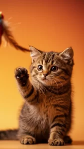 خلفيات قطط بنية كيوت