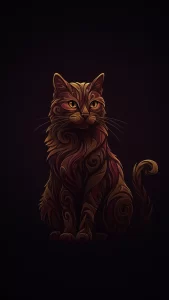 خلفيات قطط بنية للواتساب