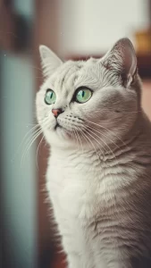 خلفيات قطط بيضاء ناعمة