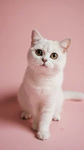 خلفيات قطط بيضاء ناعمة